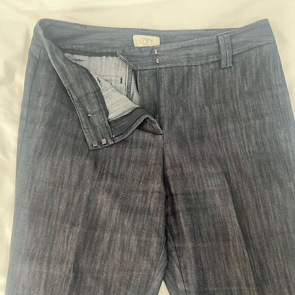 Anne Taylor Loft wide legs trouser petite size 8 - Picture 10 of 11